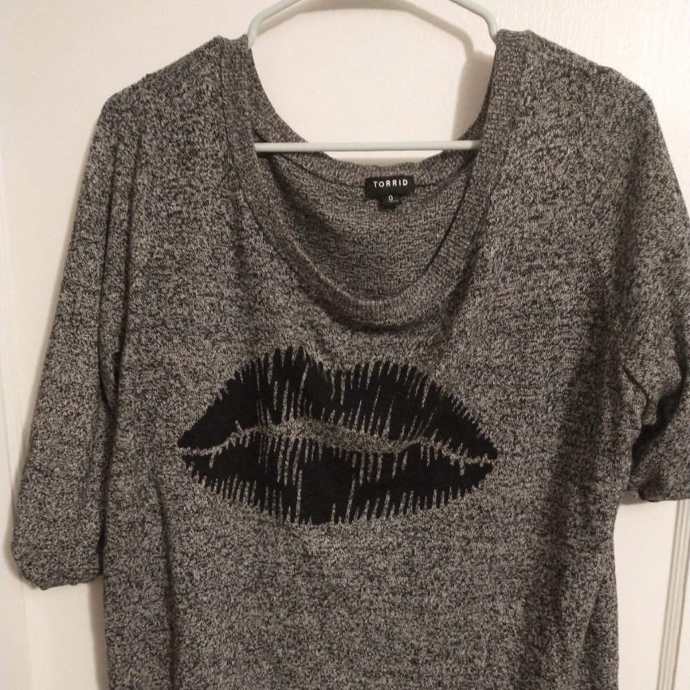 Torrid Lips sweater